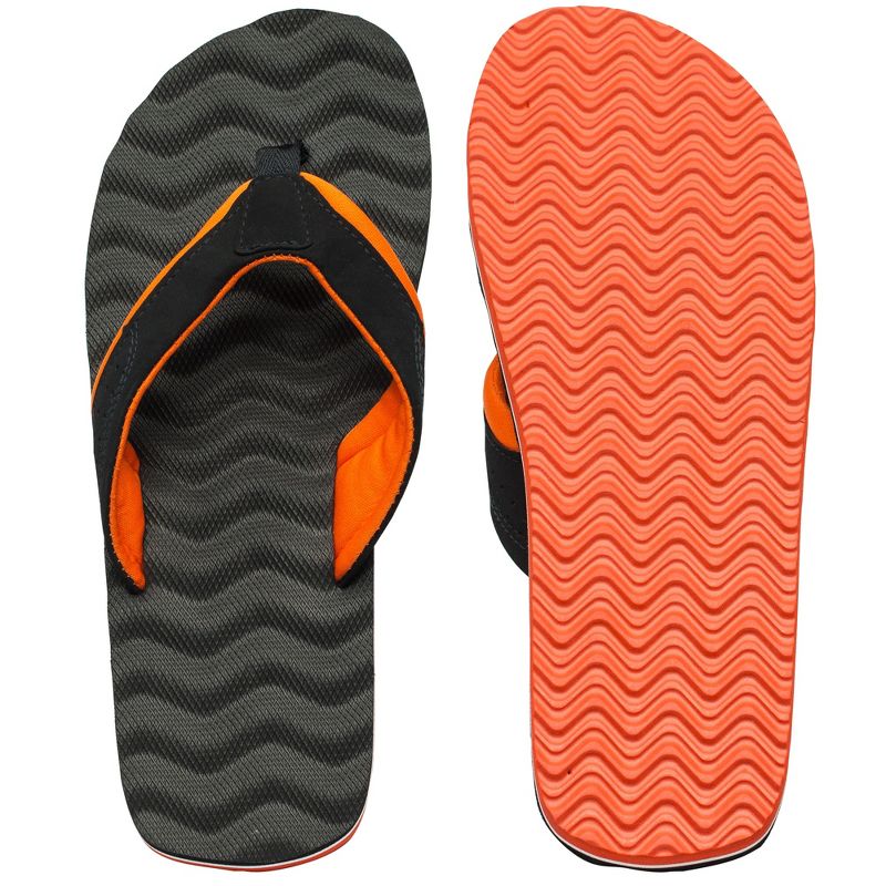 Alpine Swiss Joel Mens Flip Flops Lightweight EVA Thong Sandals Beach Shoes, 4 of 9