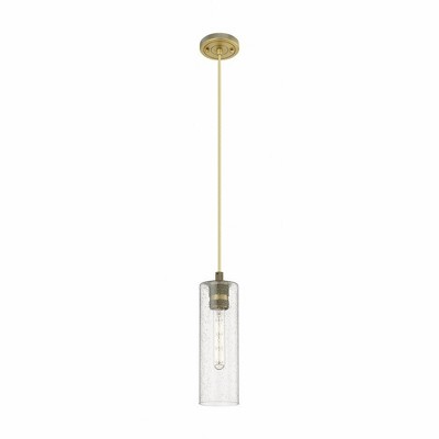 Crown Point - 1 Light Cord Pendant In Industrial Style-13.25 Inches Tall and 3.88 Inches Wide