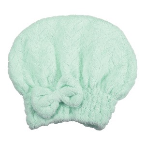 Unique Bargains Diamond Shape Hair Drying Towel Dry Cap 1 Pc - 1 of 4