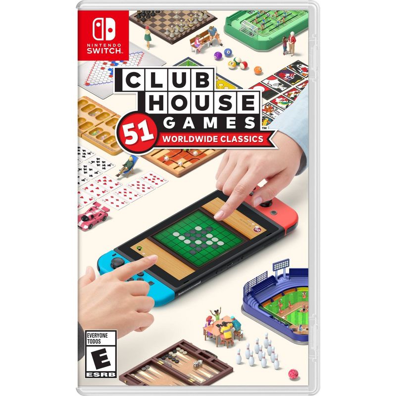 Clubhouse Games: 51 Worldwide Classics - Nintendo Switch, 1 of 11