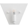 360 Lighting Misty 6 1/4" High White and Gold Leaf LED Wall Sconce - 4 of 4