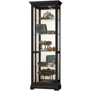 Howard Miller 680672 Brantley Ii Curio Cabinet 680672 Black Satin - 1 of 2
