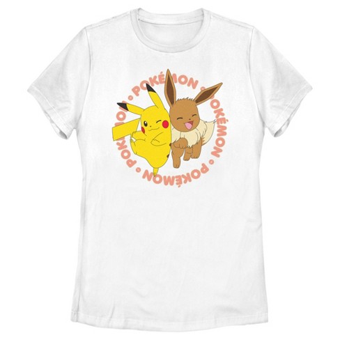 Women's Pokemon Pals Pikachu and Eevee T-Shirt - image 1 of 4