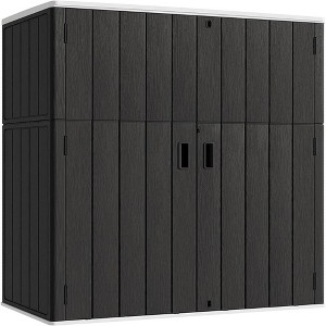 Yardgrace Weather Resistant Multi Size Outdoor Storage Shed - 1 of 4
