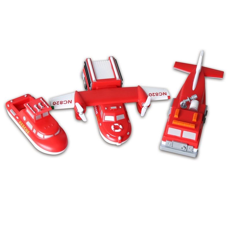 Popular Playthings Magnetic Mix or Match® Vehicles, Fire & Rescue, 2 of 6