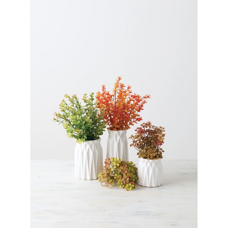 Sullivans Origami White Decorative Vase, 4 of 6