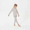 Super Soft TENCEL™ Lyocell & Pima Cotton Pajama - White Striped - 3 of 4