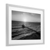 Stupell Industries Serene Morning Pier Framed Print Under Glass Art - 2 of 4