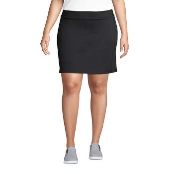 Lands' End Women's Plus Size Active Relaxed Shorts - 1x - Deep Sea