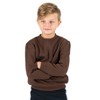 Leveret Kids Long Sleeve Neutral Solid Color Sweatshirt - 2 of 2