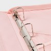 2" Zip Binder with Pouch Pink - up&up™ - 3 of 4