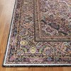 Distressed Medallion Border Machine Washable Indoor Area Rug or Runner by Blue Nile Mills - 3 of 4