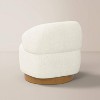 Swivel Chair with Plinth - Hearth & Hand™ with Magnolia - 4 of 4