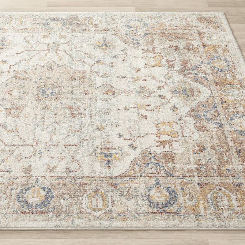 Luxe Weavers Floral Pattern Farmhouse Area Rug, 2 of 8