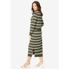 Jessica London Women's Plus Size Two Piece Sweater Dress Set - 4 of 4