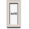 PosterPalooza | Panoramic Minimalist Shadow Box Silver Picture Frame - UV Acrylic, Backing, Hanging Hardware - 2 of 4
