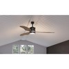 Urban Ambiance Luxury Modern Indoor Ceiling Fan,  15.5"H x 60"W,  Charcoal, UHP9090 - 3 of 4