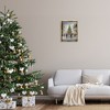 Stupell Industries Town Christmas Tree Black Floater Framed Canvas Wall Art - 2 of 4