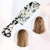 Unique Bargains Women's Heart Style Handheld Wide Tooth Comb for Curly Thick Straight Hair 1 Pc - 3 of 4