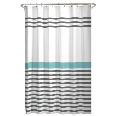 Simple Striped Shower Curtain - Zenna Home