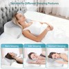 ChicFurnit Bed Pillows Supportive Memory Foam Pillow for Shoulder Ergonomic Neck Support Pillow for Bedroom, Gray, 25.98"*15.35"*5.12" - 2 of 4