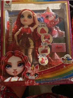 Rainbow High Ruby Anderson - Rainbow World Slime Dolls 120179