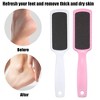 Unique Bargains Foot File Removes Dead Skin Pedicure Coarse And Fine Dual Sided 4 Pcs - 2 of 4