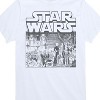 Boys' - Star Wars - Manga Art Style Toddler And Youth Short Sleeve Tee Short Sleeve Graphic T-Shirt - 2 of 4
