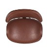 NicBex 30" High Seat Wooden Bar Stool, Fashion PU Leather Swivel Counter Stool Chair with Back for Bar, Kitchen - 4 of 4