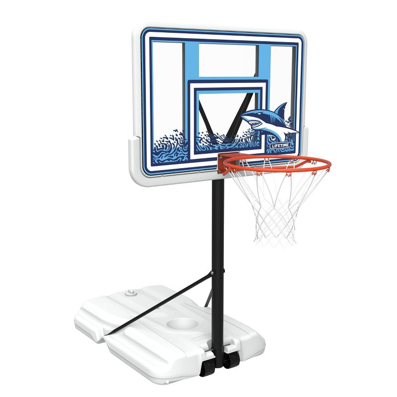 Lifetime 44&#34; Clear Fusion Poolside Portable Hoop, 2 of 11