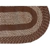 Newport Braid Collection 100% Polypropylene Stripe Pattern Reversible Indoor Utility Rug - Better Trends - 2 of 3