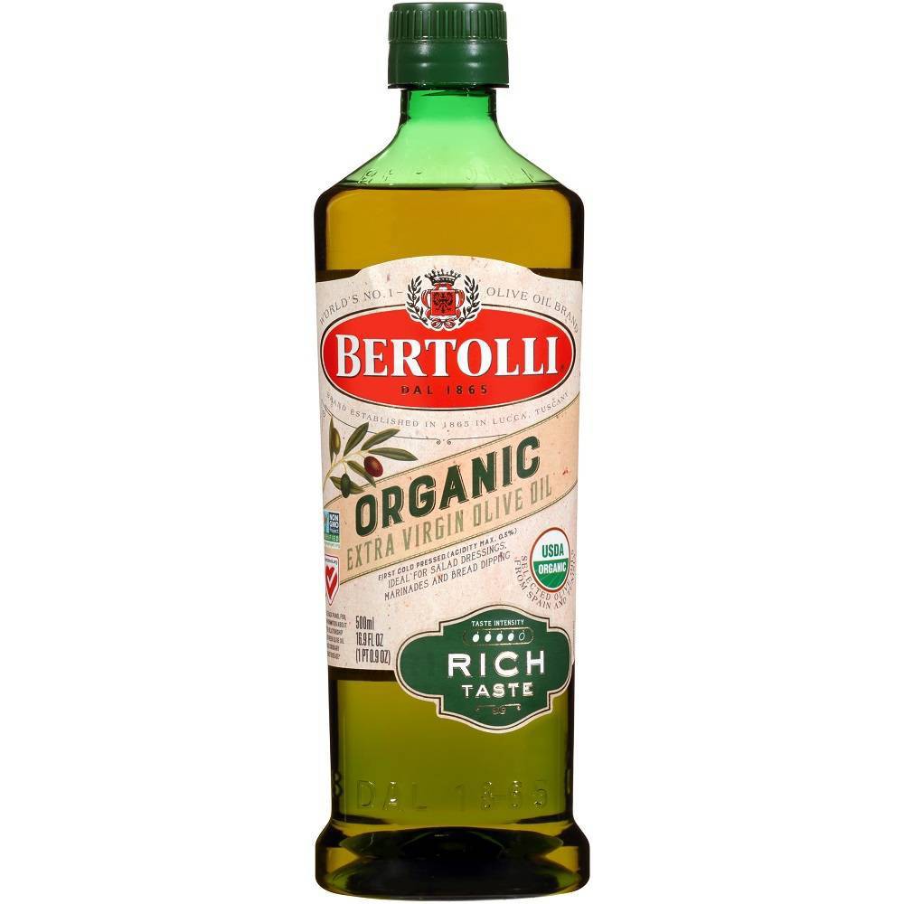 UPC 041790600209 product image for Bertolli Organic Extra Virgin Olive Oil - 16.9 fl oz | upcitemdb.com