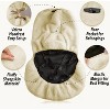 Zone Tech Genuine Sheepskin Car Seat Cover , Universal Front Full Seat (front and back) Cushions - 3 of 4