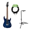 Ibanez GRX70QA GIO Electric Guitar with Instrument Cable and Guitar Stand - 3 of 3