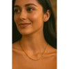 Hollywood Sensation Paperclip Link Necklace – Effortless Glamour for Any Occasion 17 Inches Gold - 3 of 4