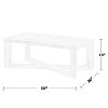 MAYEERTY Mid-Century Modern Wooden Coffee Table - 3 of 4