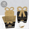 Big Dot of Happiness HOCO Dance - Square Favor Gift Boxes - Homecoming Bow Boxes - Set of 12 - 3 of 4