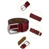 INSPIRE CHIC Womens Vintage Hollow Belts Pin Buckle Faux Leather Belts for Jeans Pants - 2 of 4