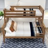 Plank+Beam Solid Wood Twin XL over Queen Bunk Bed for Adult - 4 of 4