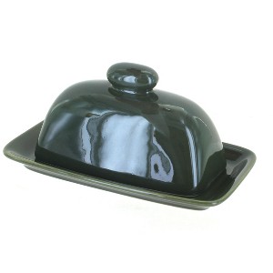 Blue Rose Polish Pottery 1377 Zaklady Butter Dish - 1 of 1