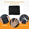 Wrapables 197 x 84.5 Inch Halloween Gauze Black Creepy Cloth - 3 of 4