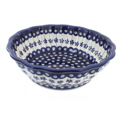 Blue Rose Polish Pottery Ballina Large Serving Bowl : Target