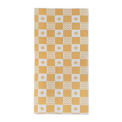 Checkerboard Beach Towels - Bullseye's Playground™