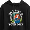 Women's - Disney - Merida Your Fate Is Your Own Cropped Graphic Hoodie - 2 of 3