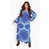 Avenue Women's Plus Size Skylar Maxi Dress - 4 of 4