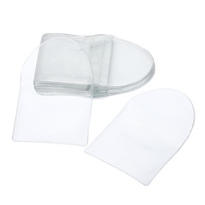 Unique Bargains Waterproof Dustproof Lightweight Coin Sleeves Holders 25 Pcs - 1 of 4