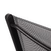 Emma and Oliver Set of 4 Folding Chairs for Indoor/Outdoor Use with Flex Comfort Material and Steel Frames - 3 of 4