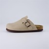 CUSHIONAIRE Kid's Hana Cork footbed clog with Genuine Leather upper, Faux Fur lining, and +Comfort - 2 of 4