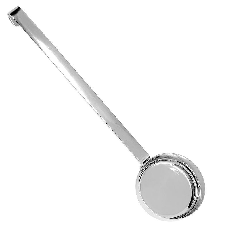 Norpro Stainless Steel Flat Bottom Ladle, 3 Ounce Capacity, Stainless Steel, 2 of 7