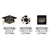 Big Dot of Happiness Hello College Graduation Party - DIY Shaped Cut-Outs - 24 Count - 2 of 4